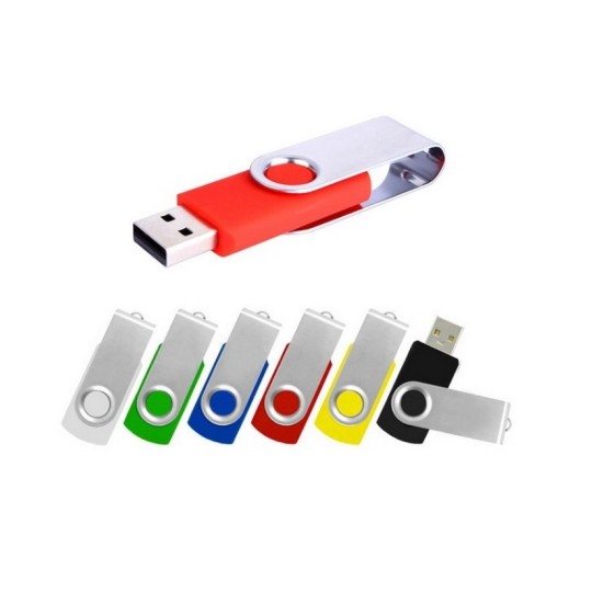 Pen Drive Giratório Personalizado