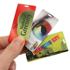 Pen Drive Mini Cartão Personalizado