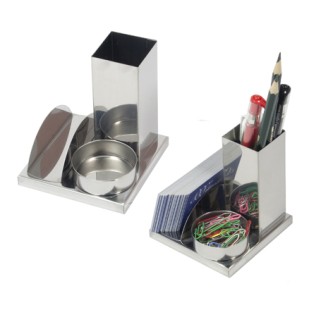Porta Canetas em Inox Personalizado