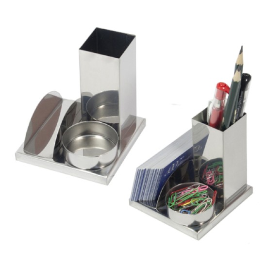 Porta Canetas em Inox Personalizado
