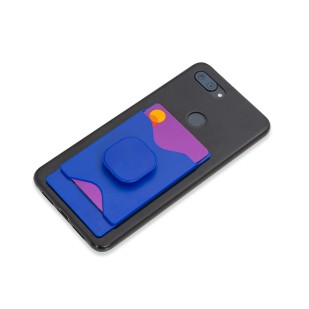 Adesivo Porta Cartão com Suporte para Celular Personalizado
