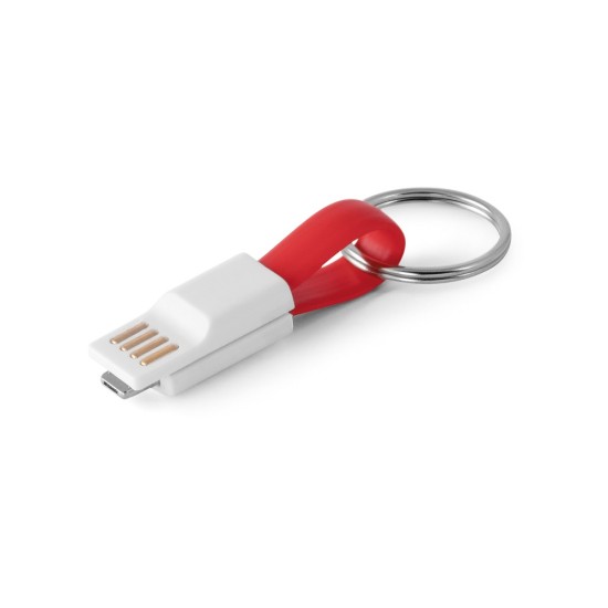 Cabo USB com Conector 2 em 1 Personalizado