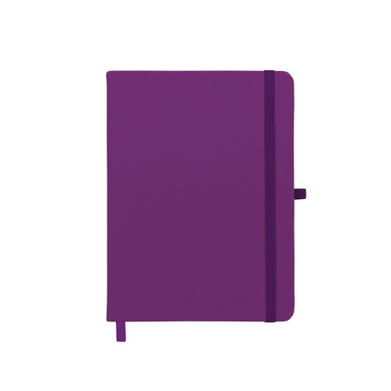 Caderneta Personalizada tipo Moleskine 17 x 13 sem Pauta 
