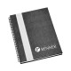 Caderno Grande Grafite com Faixa Personalizado