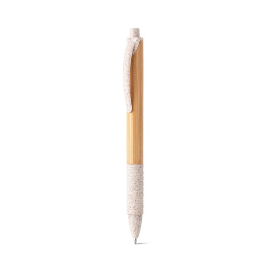 Caneta de Bambu Personalizada