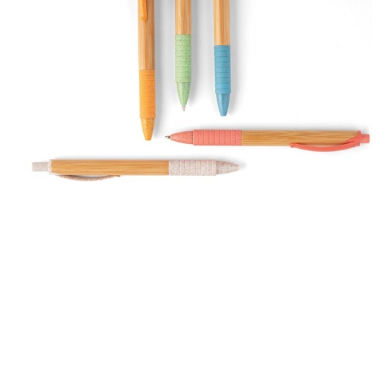 Caneta de Bambu Personalizada