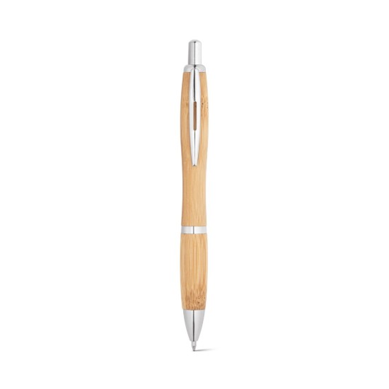 Caneta de Bambu Personalizada