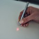 Caneta Esferográfica Com Ponteira Laser e LED