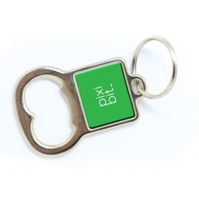 Chaveiro Abridor Personalizado Quadrado