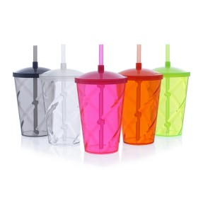 Copo Com Canudo 750ml Personalizado