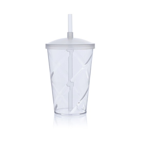 Copo Com Canudo 750ml Personalizado