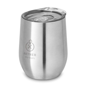 Copo Duplo Térmico de Inox 400ml Personalizado