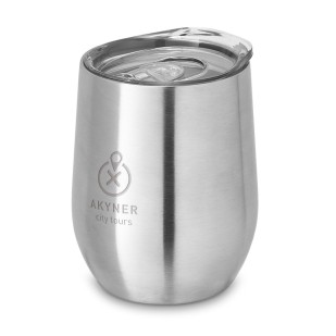 Copo Duplo Térmico de Inox 400ml Personalizado