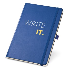 Moleskine com Bolso Interno Personalizado