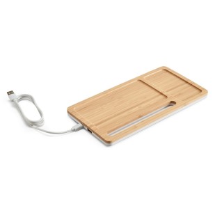 Organizador de Secretária Personalizado com Carregador Wireless