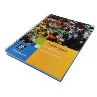 Caderno 15x21cm com Capa Dura Personalizado