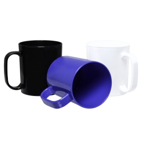 Caneca de Chá de Plástico Personalizada