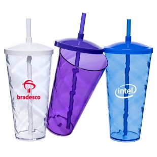Copão de 1 Litro com Canudo Personalizado