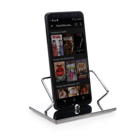 Porta Celular em Inox Personalizado para Brindes