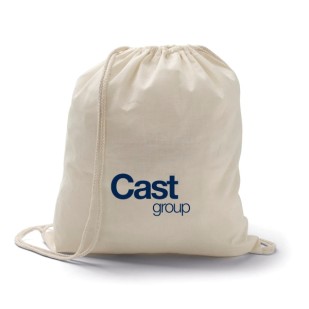 Saco Mochila de Algodão Personalizado