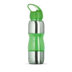 Squeeze de Alumínio com Canudo 600ml Personalizado