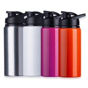 Squeeze de Alumínio Brilhante 650ml Personalizado
