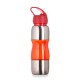 Squeeze de Alumínio com Canudo 600ml Personalizado