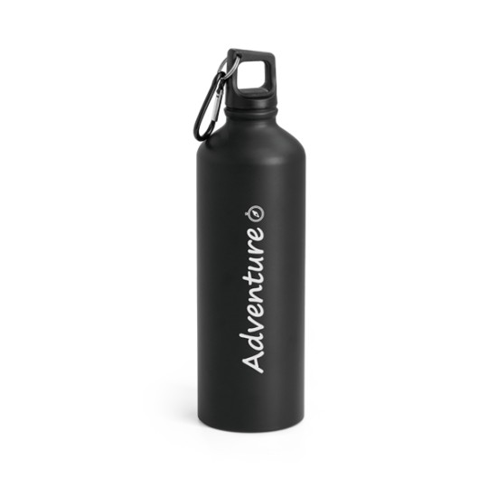 Squeeze de Alumínio com Mosquetão Personalizado para Brindes