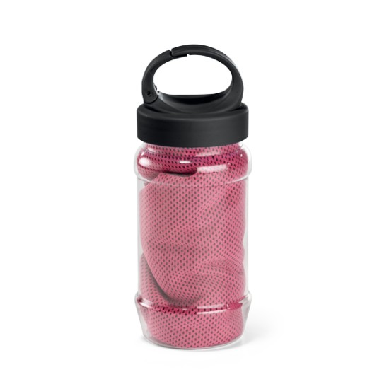Toalha com Garrafa Personalizada para Brindes