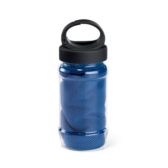 Toalha com Garrafa Personalizada para Brindes