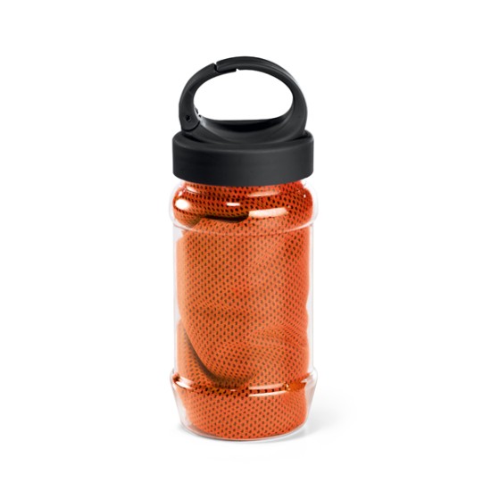 Toalha com Garrafa Personalizada para Brindes